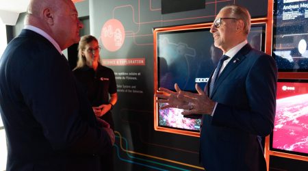 Federal_Chancellor_of_Austria_welcomed_to_ESA_Headquarters_pillars.jpg